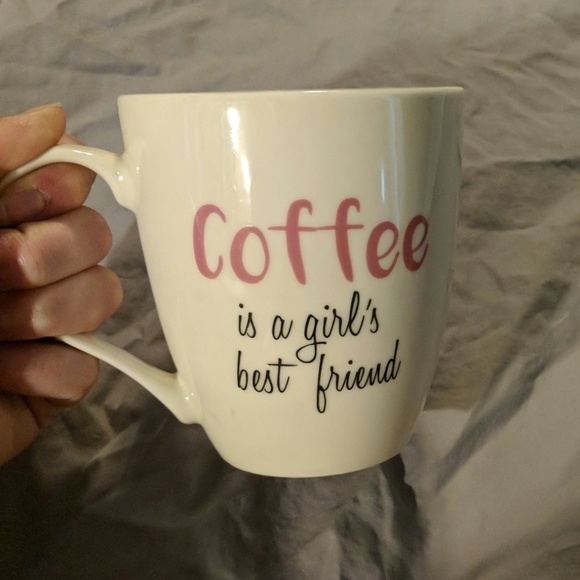 Pfaltzgraff Other - ☕Coffee is a Girl's Best Friend Coffee Cup